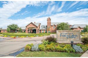 Frisco Lakes community near Frisco Texas